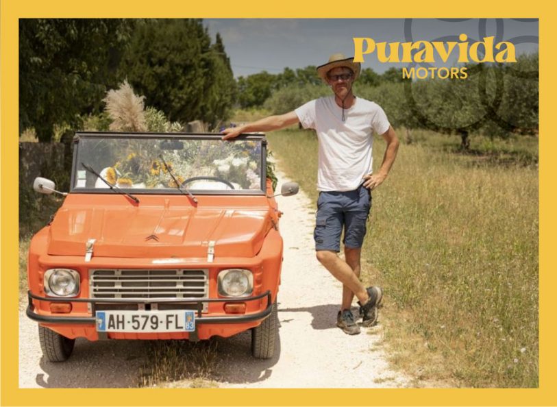 balades en méhari et 2cv en pays du Pont du Gard